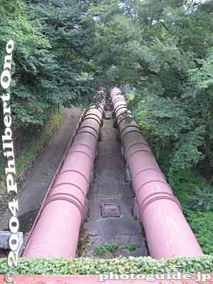 Keage Hydroelectric Power Plant pipes
Keywords: shiga prefecture otsu biwako sosui canal lake biwa