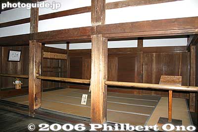Lord's Room (Jodan no Ma)
This room was used by the castle lord.
Keywords: aichi prefecture inuyama castle national treasure