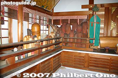 Phallic objects
Keywords: aichi komaki tagata jinja shrine penis fertility shinto wooden sculpture