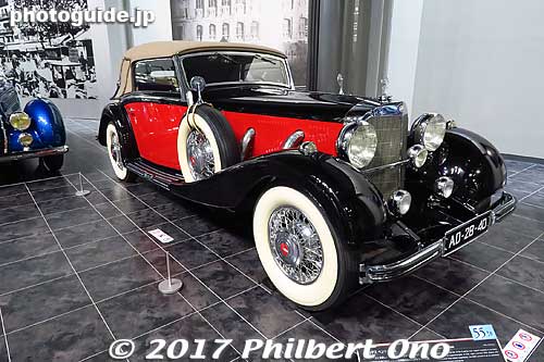 Mercedes-Benz 500K from 1935.
Keywords: aichi nagakute toyota automobile museum classic cars