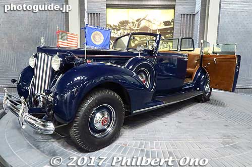 Packard Twelve "Roosevelt's Car" (FDR) from 1939.
Keywords: aichi nagakute toyota automobile museum classic cars