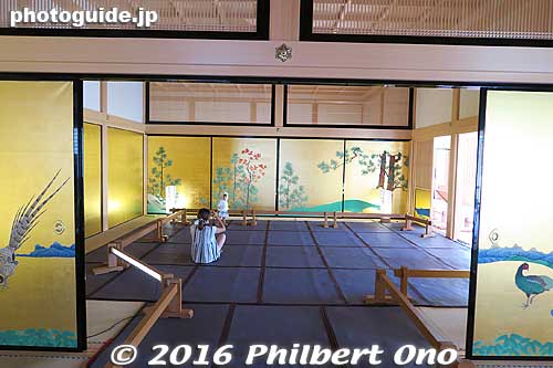 Omote Shoin (表書院) Main Hall's Ni-no-Ma Room 二之間.
Keywords: aichi nagoya castle