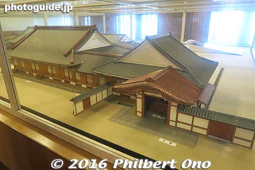 Scale model of Hommaru Goten palace.
Keywords: aichi nagoya castle