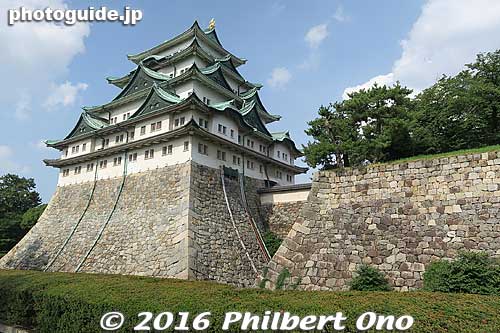 Would you believe that there are plans to reconstruct this main castle tower too? Using traditional materials and methods. Gonna cost untold billions. 
If Nagoya pulls this off, it would bring many more tourists to the city and boost Nagoya Castle's status. A worthwhile longterm investment.
