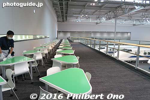 2nd floor of the museum isalso spacious. Rest area here.
Keywords: aichi nagoya train railway railroad museum