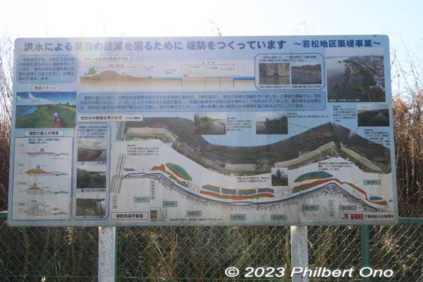 Lakefront construction.
Keywords: Chiba Abiko Lake Teganuma