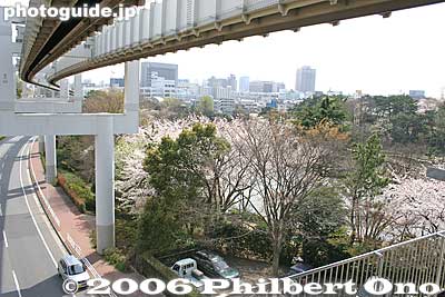 Chiba Koen Station monorail
Keywords: chiba koen park sakura weeping cherry blossom pond