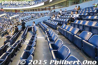 Plastic seats were comfortable enough.
Keywords: chiba lotte marines baseball Marine Stadium QVC Field