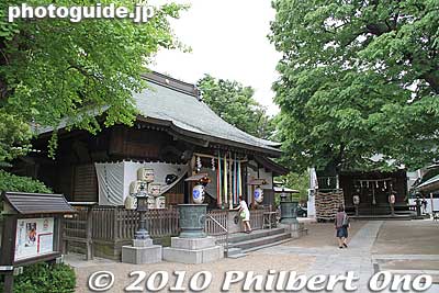 Matsudo Shrine is popular for New Year's prayers.
Keywords: chiba matsudo shrine