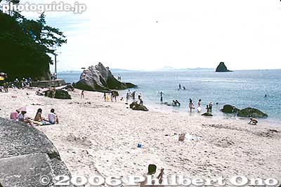 Swimming beach
Keywords: ehime prefecture matsuyama kashima island