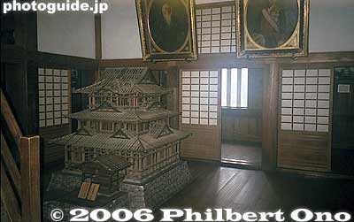 Inside castle tower
Keywords: ehime prefecture uwajima castle