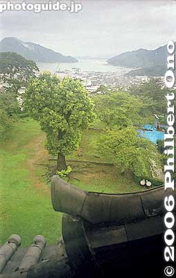 View from top floor
Keywords: ehime prefecture uwajima castle