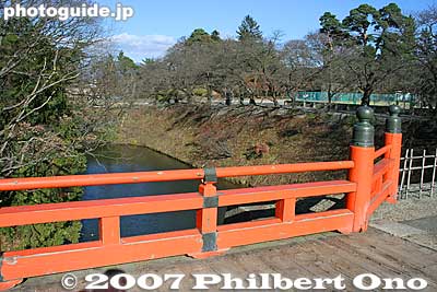 Rokabashi Bridge 廊下橋
Keywords: fukushima aizuwakamatsu aizu-wakamatsu tsurugajo castle