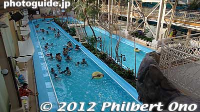 Wading pool.
Keywords: fukushima iwaki spa resort hawaiians water park amusement hot spring onsen pool slides