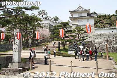 Nihonmatsu Castle is a National Historic Site. The castle is part of Kasumigajo Park.
Keywords: fukushima nihonmatsu kasumigajo castle pine trees matsu