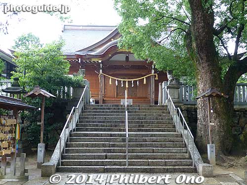 Kano Tenmangu Shrine. 
Keywords: gifu kano-juku castle nakasendo