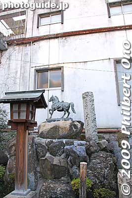 site of Ogaki Castle's Omotemon Gate.
Keywords: gifu ogaki castle 