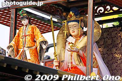 Top of Shochiku-yama is a statue of Benzaiten.
Keywords: gifu ogaki matsuri festival floats yama 