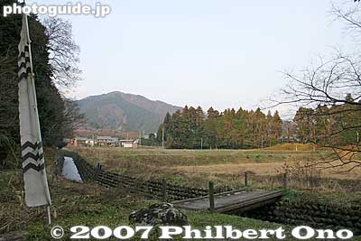 Area around Konishi Yukinaga's position.
Keywords: gifu sekigahara battlefield