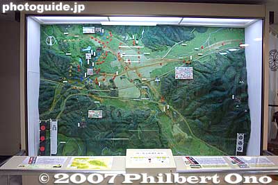 Explanatory map of the Battle of Sekigahara
Keywords: gifu sekigahara battlefield battle of museum