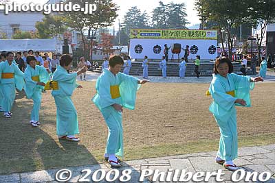 The Sekigahara Ondo dance was then held. 関ヶ原音頭
Keywords: gifu sekigahara battle festival matsuri 