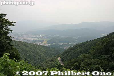 View from Ibukiyama Driveway
Keywords: gifu sekigahara-cho Ibukiyama Driveway