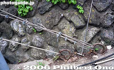 Ground connection: Cable anchor for one string of carp
Keywords: gunma gumma kannamachi koinobori carp streamers