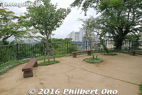 Lookout point at the garden.
Keywords: gunma gumma shibukawa ikaho spa onsen hot spring