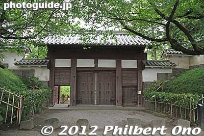 Other side of Tatebayashi Castle's Dobashi Gate. 土橋門
Keywords: gunma tatebayashi jonuma castle honmaru