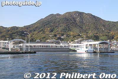 Leaving Koyo Port, Etajima.
Keywords: hiroshima etajima island