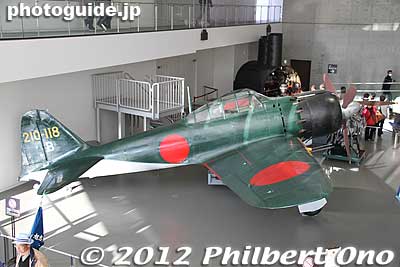 Japanese Zero fighter.
Keywords: hiroshima kure battleship yamato museum maritime boat