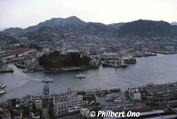 View from Onomichi Castle. A lookout deck will be built on the Onomichi Castle site.
Keywords: hiroshima onomichi castle