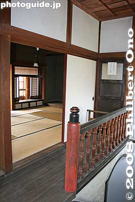 2nd floor of the Geihinkan.
Keywords: hokkaido date rekishi no mori park history museum geihinkan guesthouse interior