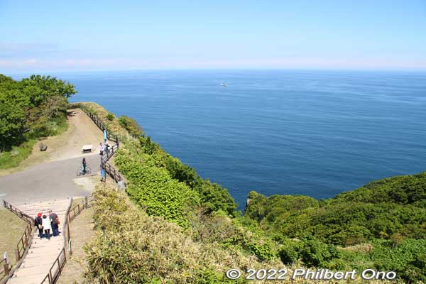 View from Cape Chikyu.
Keywords: Hokkaido Muroran Cape Chikyu Chikiu
