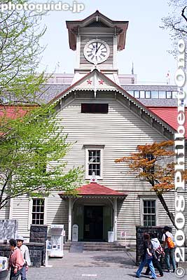 The Sapporo Clock Tower is an Important Cultural Property.
Keywords: hokkaido sapporo clock tower important cultural property historic building