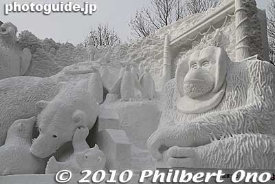 Keywords: hokkaido sapporo snow festival ice sculptures 