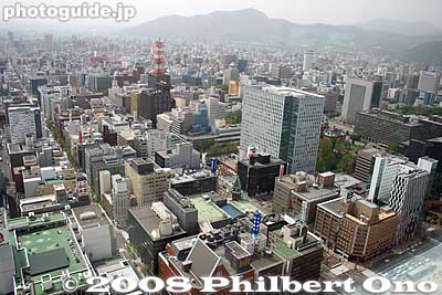 View of Sapporo Station's south side from JR Tower.
Keywords: hokkaido sapporo train station