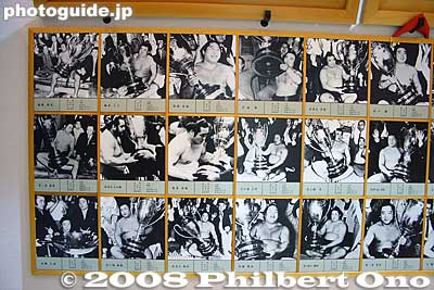 Photos of other tournament champions. Six official 15-day sumo tournaments are held every year in Tokyo, Osaka, Nagoya, and Fukuoka.
Keywords: hokkaido sobetsu-cho yokozuna kitanoumi sumo museum history