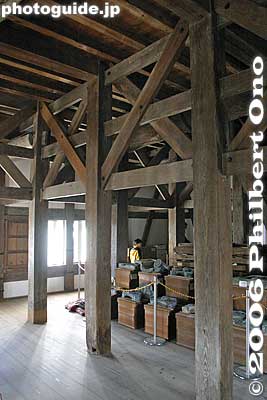 Inside Hitsujisaru Turret
Keywords: Hyogo Prefecture Akashi castle