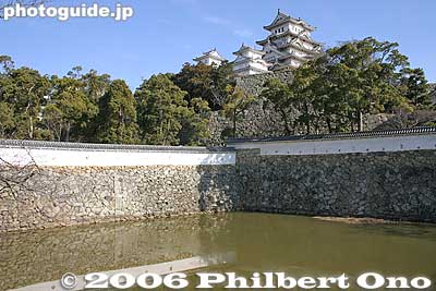 Sangoku Moat in Ni no Maru, 三国堀
Keywords: hyogo prefecture himeji castle national treasure