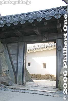 Mizu-no-ichi Gate, Important Cultural Property.
Keywords: hyogo prefecture himeji castle national treasure