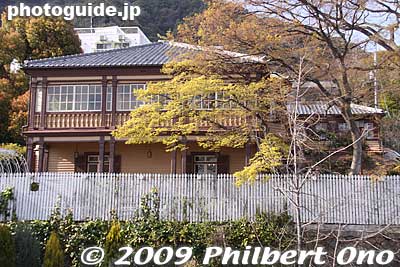 Keywords: hyogo kobe kitano-cho ijinkan western houses homes foreigner settlement 