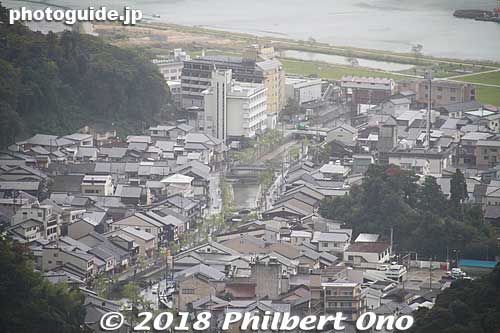 View of Kinosaki Onsen from the lookout deck.
Keywords: hyogo toyooka kinosaki onsen hot spring spa