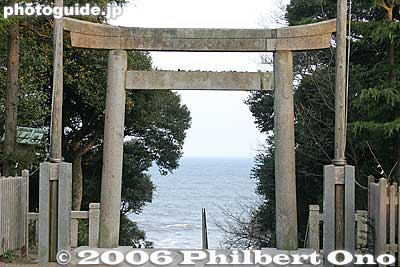 Isosaki Shrine torii
Keywords: ibaraki oarai-cho isosaki shrine torii