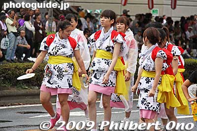 Haneto dancers. Much fewer of them than in Aomori.
Keywords: ibaraki tsukuba matsuri nebuta festival floats 