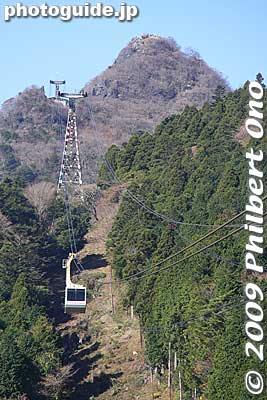 Tsutsujigaoka has a ropeway aerial tram terminal taking you up to Mt. Nyotai, Mt. Tsukuba's female peak. 女体山
Keywords: ibaraki mount mt. tsukuba 