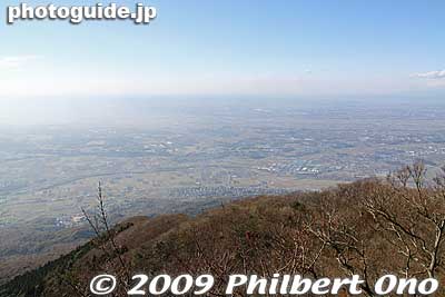 View from Mt. Nantai on Mt. Tsukuba.
Keywords: ibaraki mount mt. tsukuba 