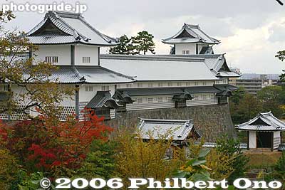 Both turrets connected by the Gojukken Nagaya Armory
Keywords: ishikawa kanazawa castle park