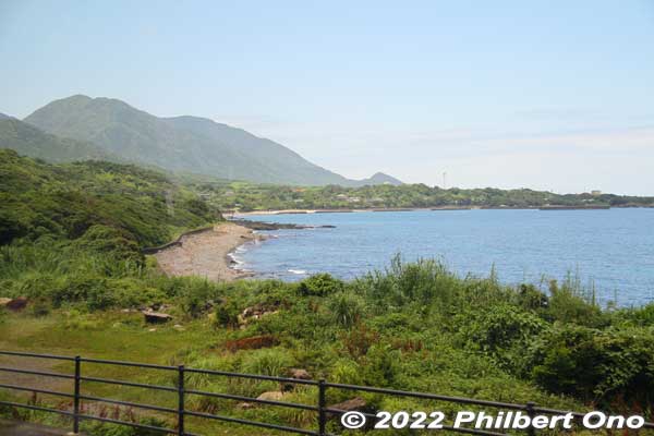Scenic coast back to Miyanoura Port, Yakushima.
Keywords: Kagoshima Yakushima Kigensugi cedar tree