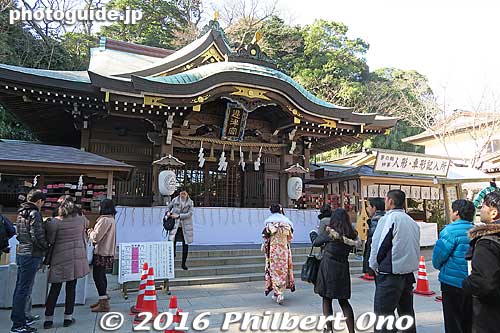 Enoshima Shrine's Hetsumiya Shrine. 辺津宮：旧下之宮。田寸津比賣命を祀る。
Keywords: kanagawa fujisawa enoshima